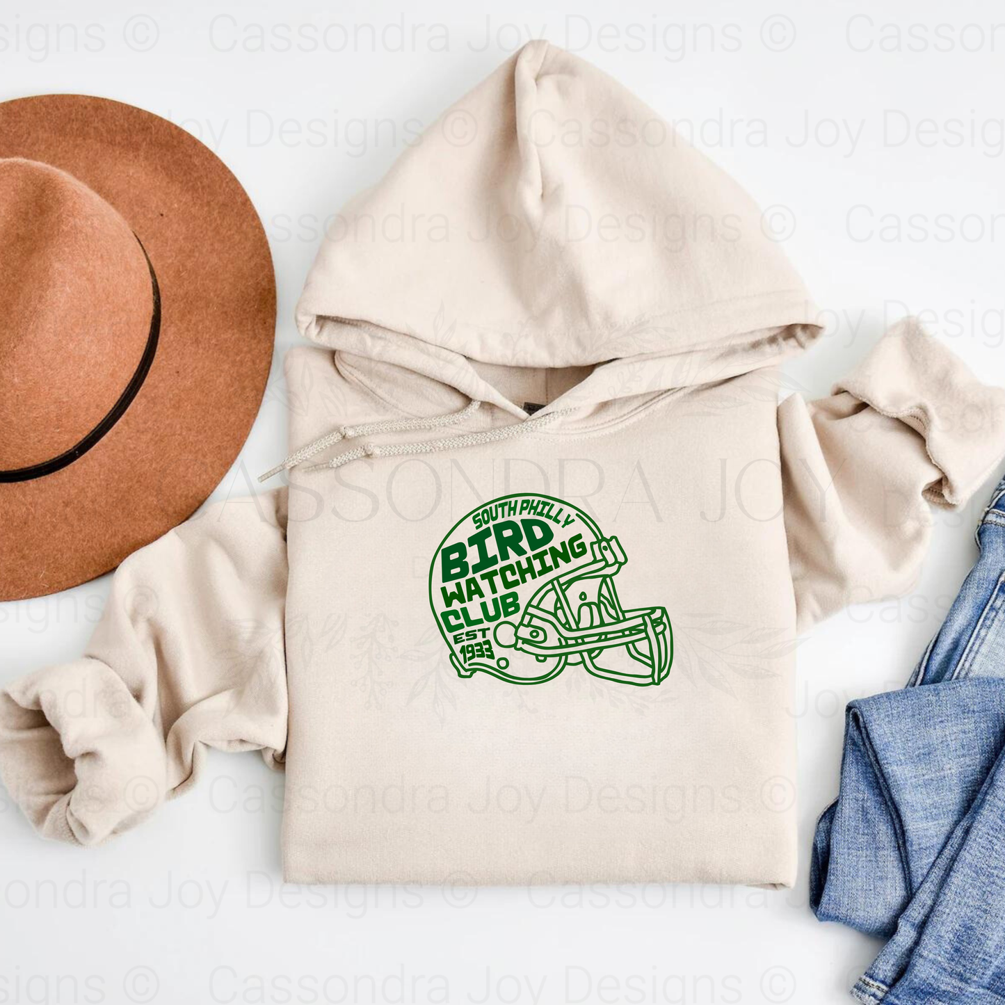 Bird Watching Club Helmet Hoodie Sweatshirt