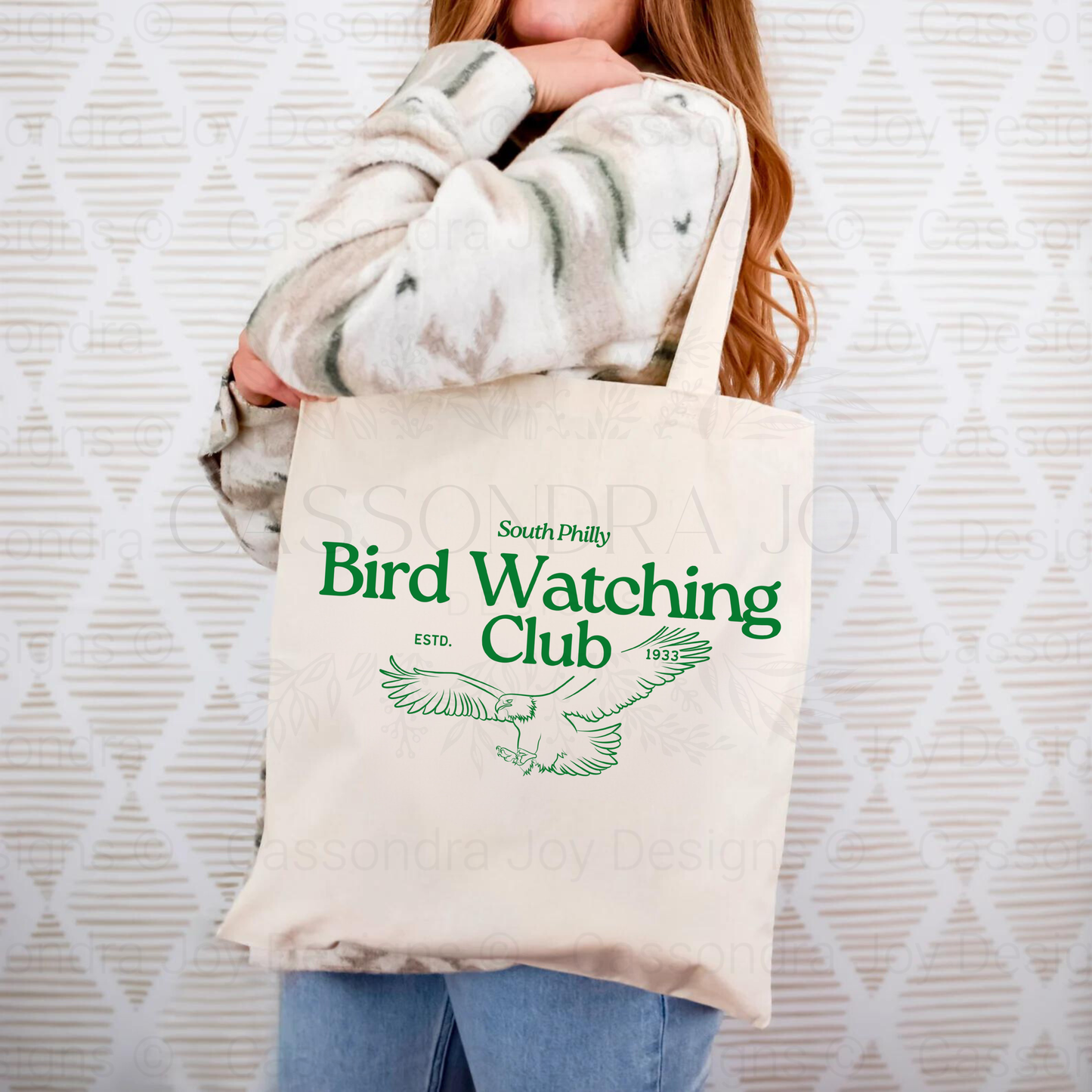 South Philly Bird Watching Club Tote Bag