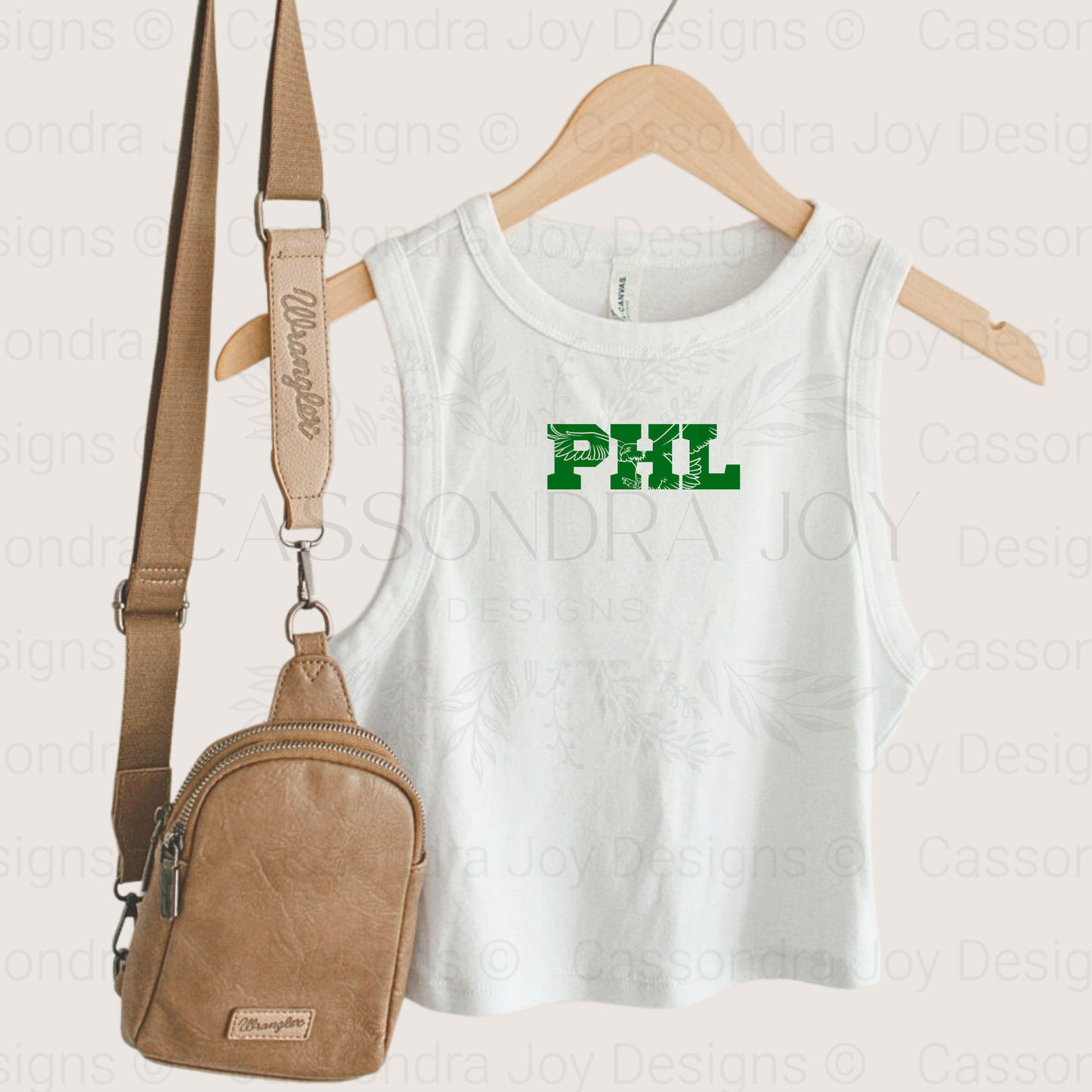 PHL Football Crop Tank Top
