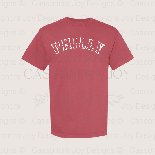 Philly Baseball Comfort Colors Shirt