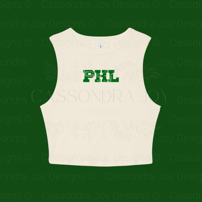 PHL Football Crop Tank Top
