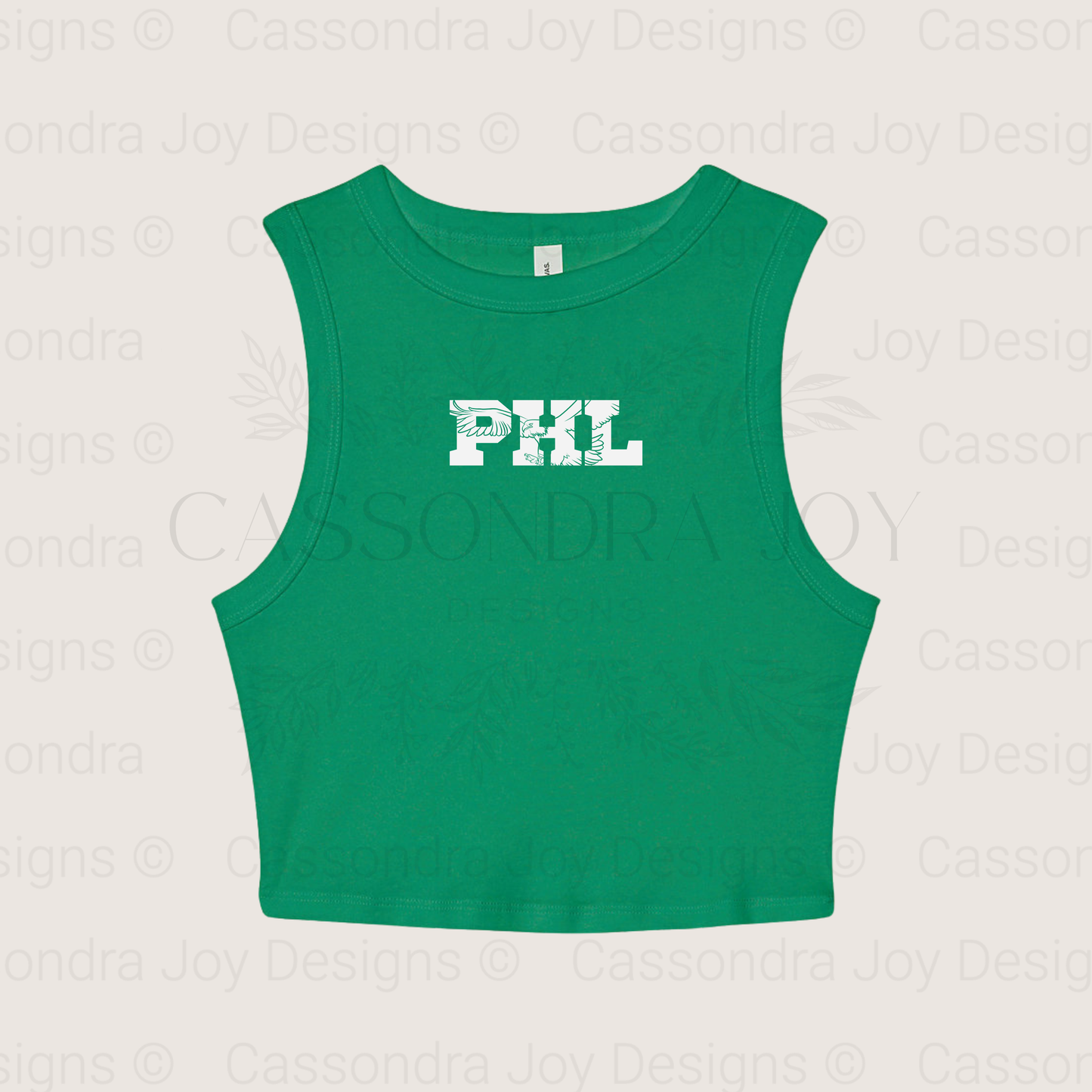 PHL Football Crop Tank Top