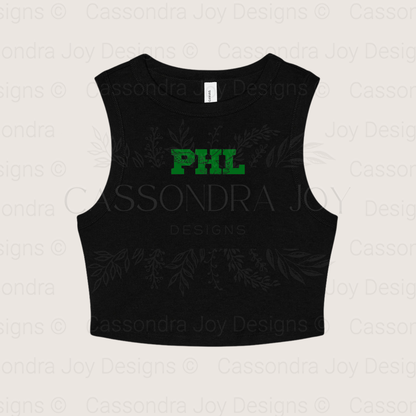 PHL Football Crop Tank Top