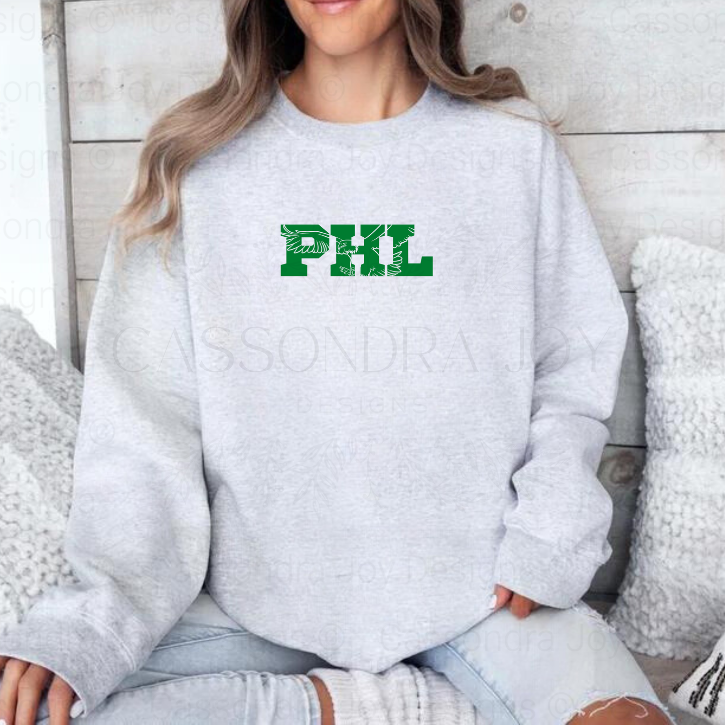 PHL Football Crewneck Sweatshirt