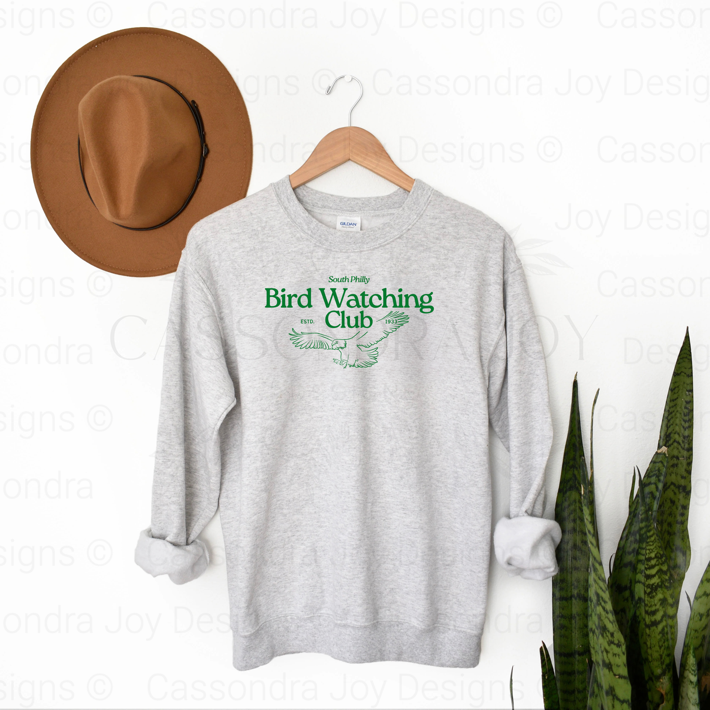 South Philly Bird Watching Club Crewneck Sweatshirt