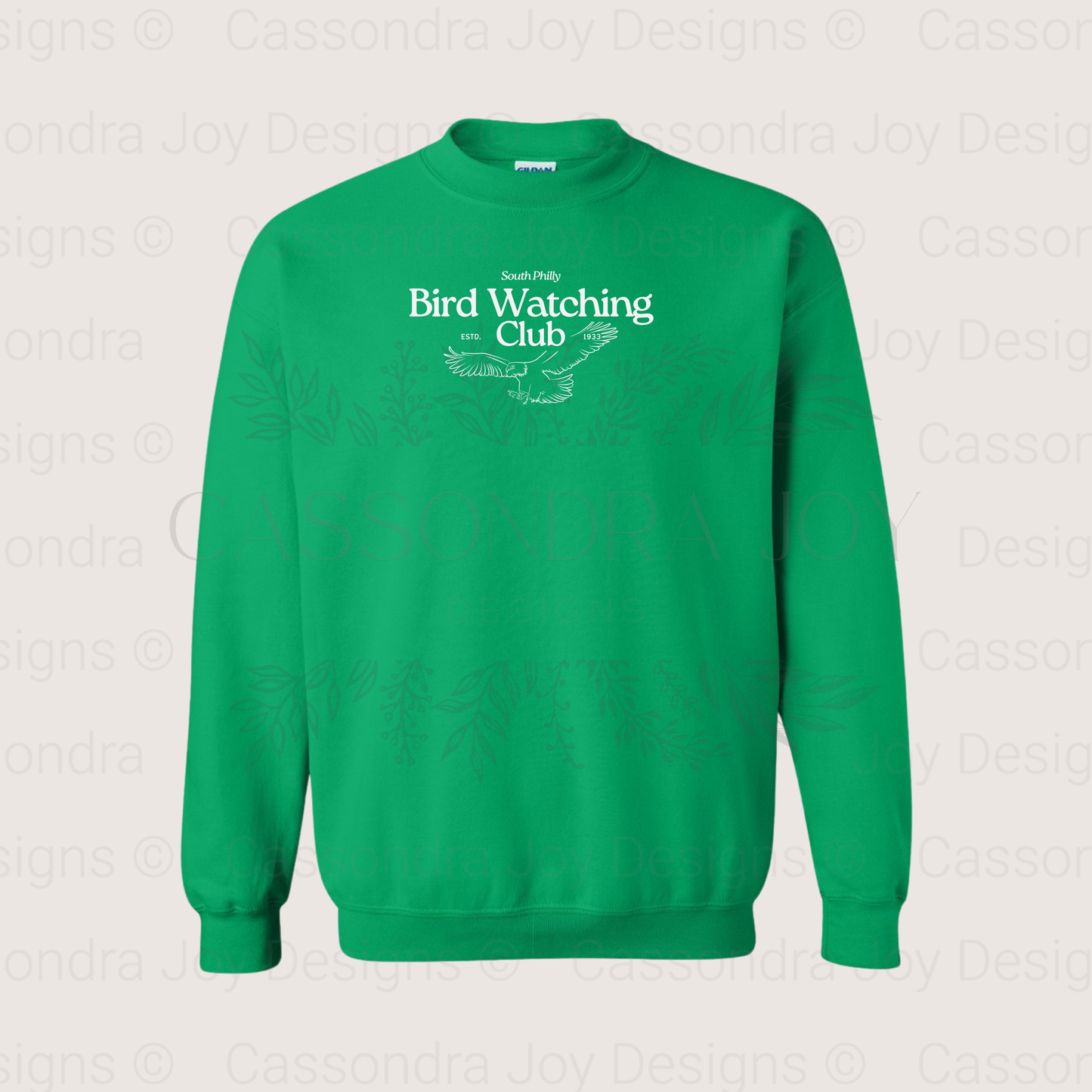 South Philly Bird Watching Club Crewneck Sweatshirt