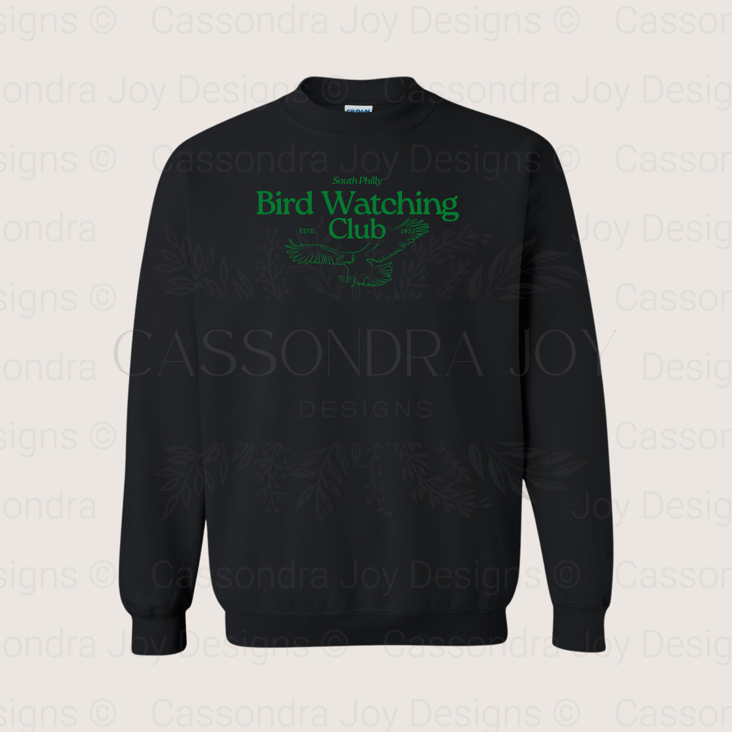 South Philly Bird Watching Club Crewneck Sweatshirt
