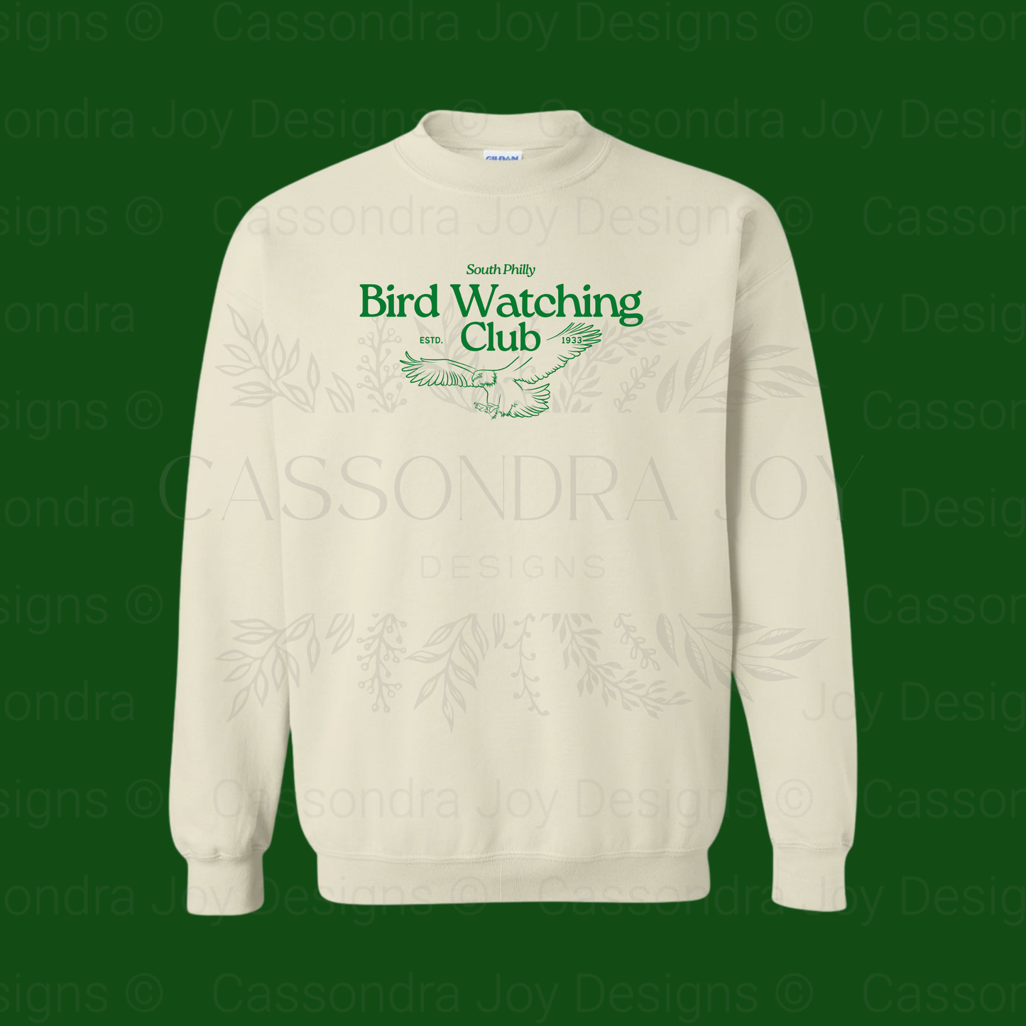 South Philly Bird Watching Club Crewneck Sweatshirt