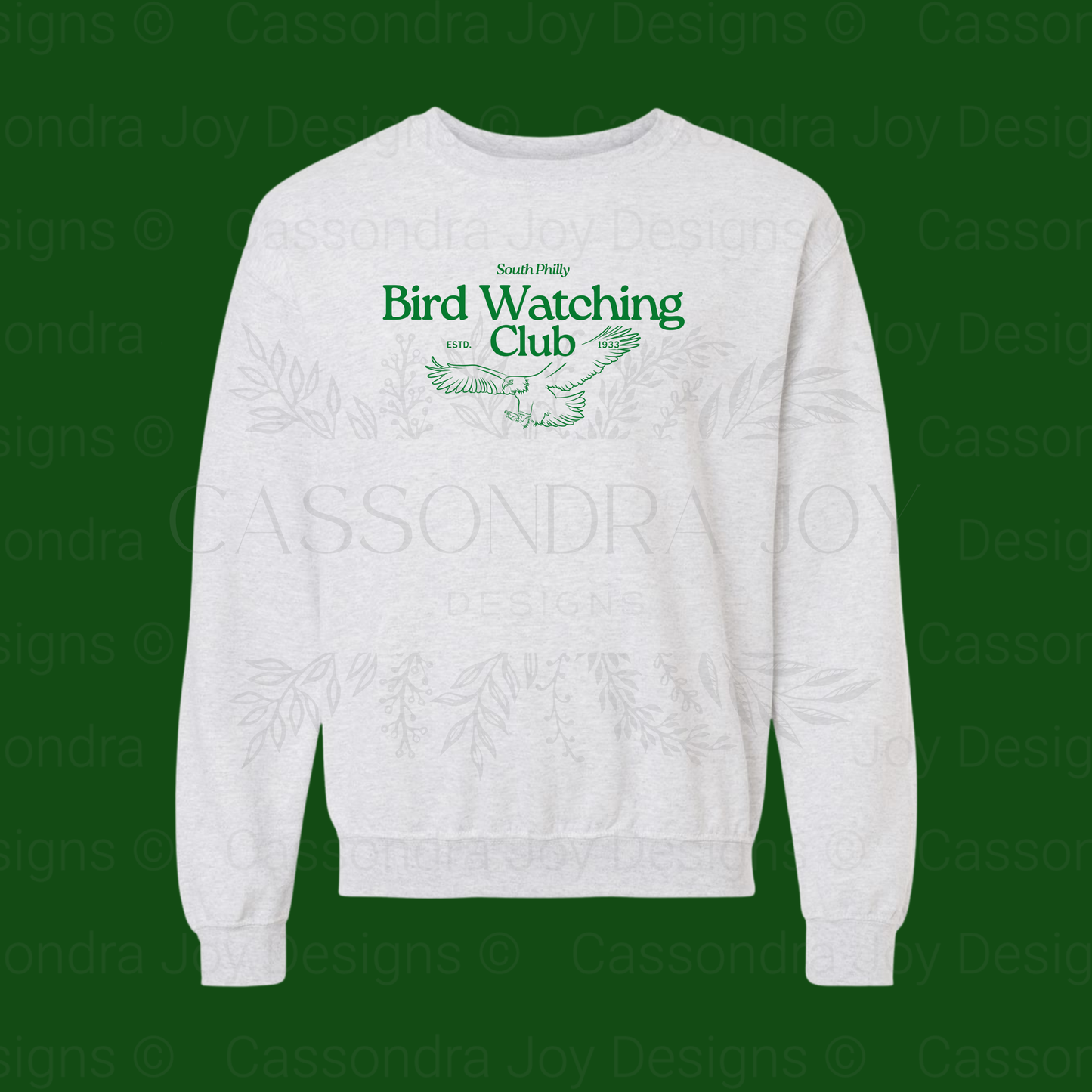 South Philly Bird Watching Club Crewneck Sweatshirt