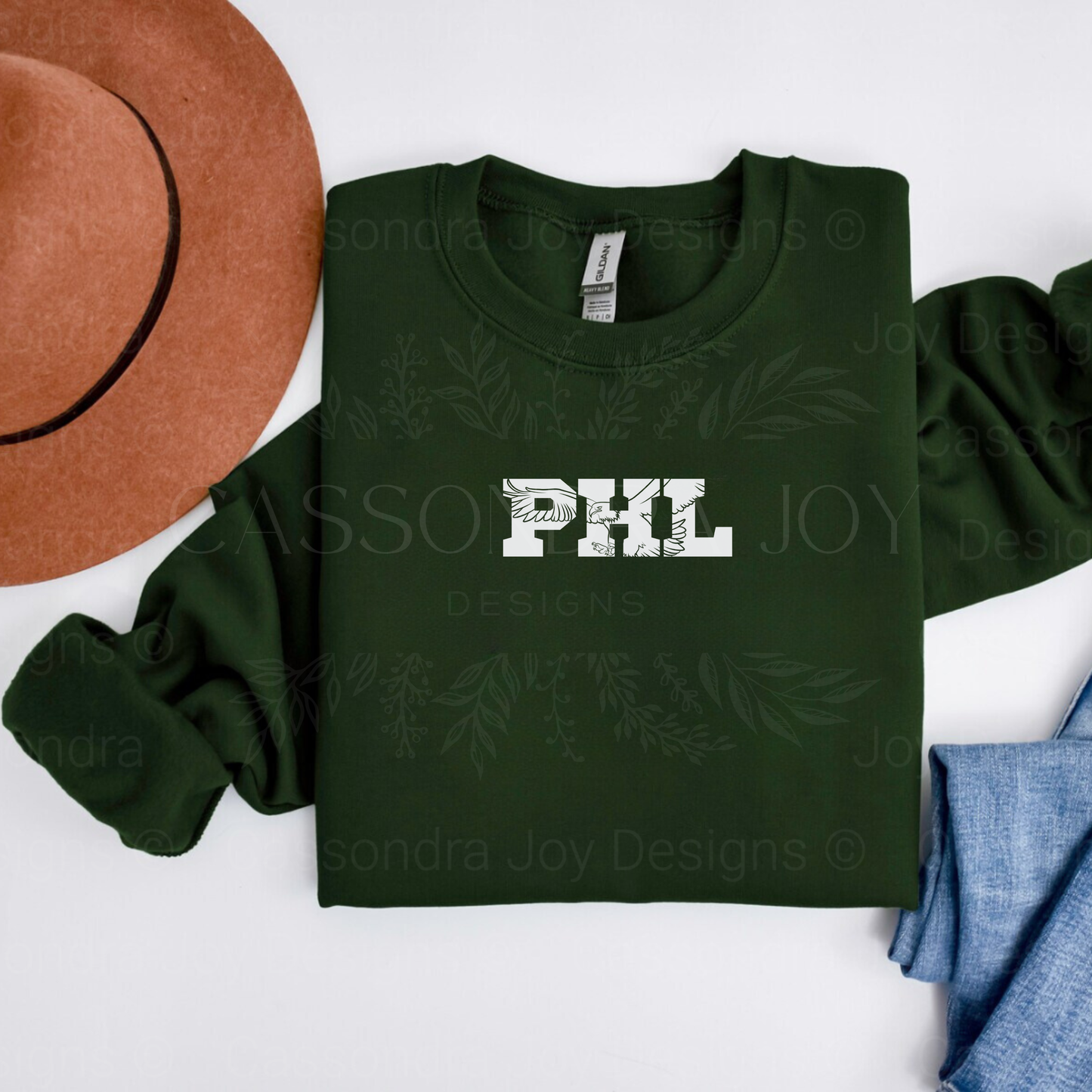 PHL Football Crewneck Sweatshirt