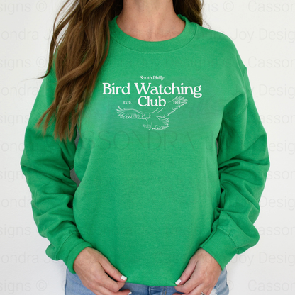 South Philly Bird Watching Club Crewneck Sweatshirt