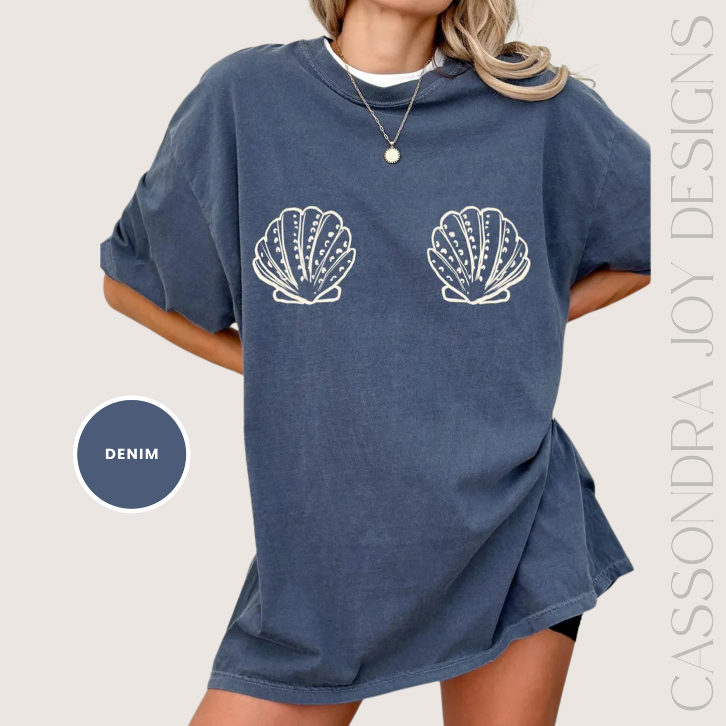 Seashells and Wedding Bells Custom Bachelorette Shirt