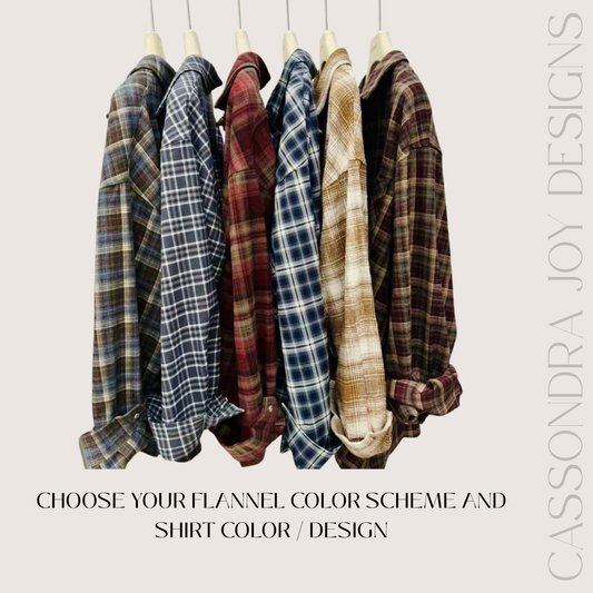 CUSTOM Flannel Rework