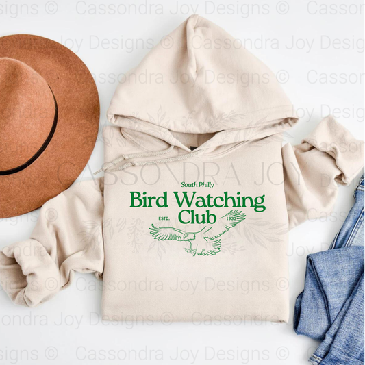 South Philly Bird Watching Club Hoodie Sweatshirt