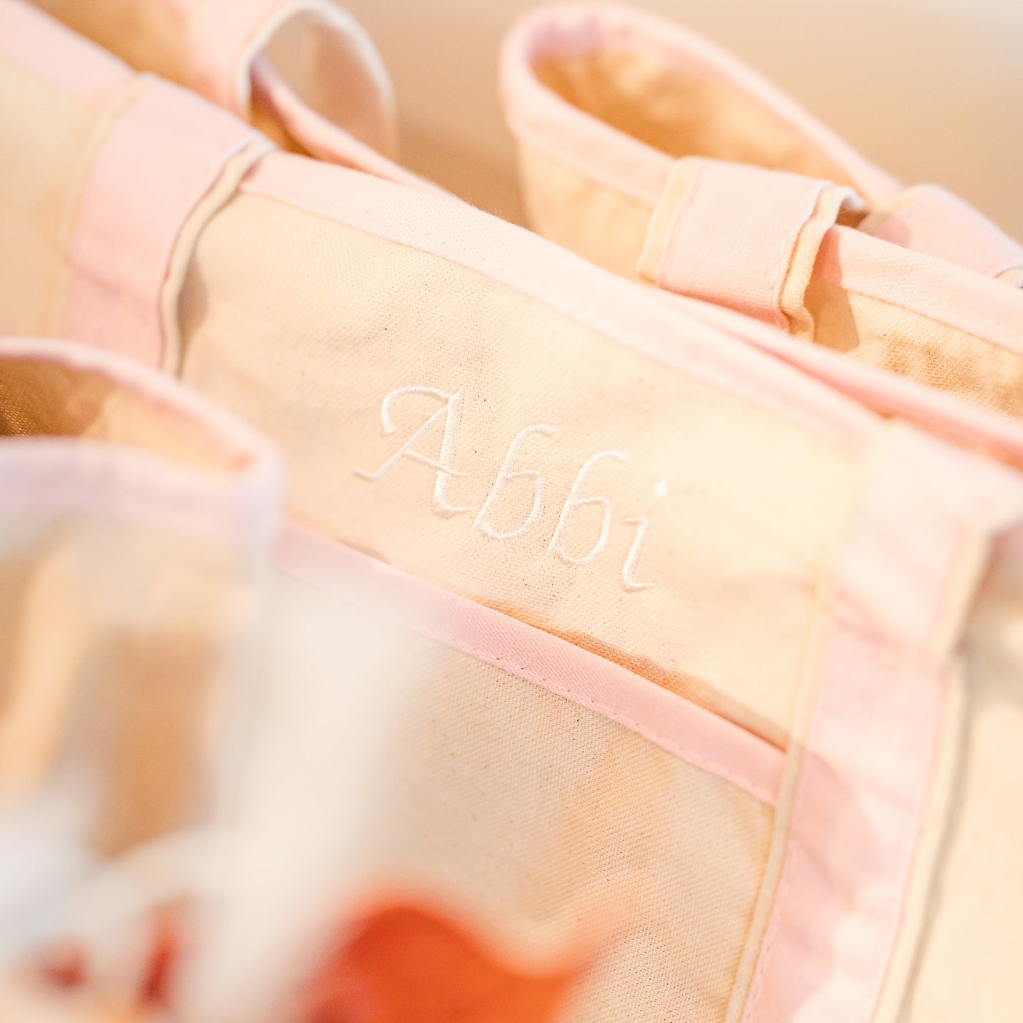 Personalized Embroidered Boat Tote